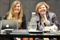Rostya Gordon-Smith with Věra Staňkova at the launch of their book "Successfull on The Job Market", 2010