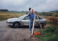 Zdeněk Štěpán v práci, projektant, kol. 2000