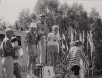 Josef Dvořák vyhrál orientační běh v roce 1993
