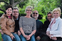 Dcery  Josefa Dvořáka a jejich manželé v roce 2015