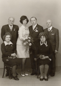 Svatební fotografie pamětníka, 1974