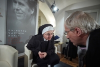 Adolf Pintíř se sestrou Ivanou Angelikou Pintířovou, 2017