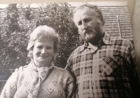 The married couple Miloš and Věra Kypta in the year 1978 