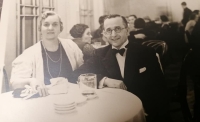 The parents of Miloš Kypta - Josef and Alžběta Kypta, 1943-44 