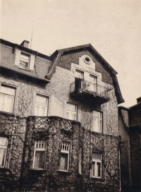 House of Jarchovsky family, Varnsdorf, 1947