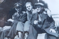 Alois Matěj v Hanušovicích u ČSD