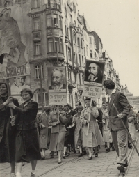 Majáles (May Day) 1956 in Prague, IV.