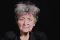 Libuše Geryková při natáčení pro Paměť národa, 10.9.2022, Olomouc