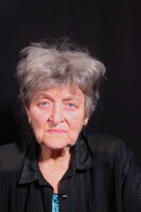 Libuše Geryková při natáčení pro Paměť národa, 10.9. 2022, Olomouc