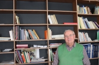 Ondrej Pöss during an interview on October 4, 2022 in Bratislava.