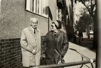 JUDr. Vojtech Okrucký and Oľga, Danica's parents