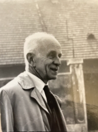 JUDr. Vojtech Okrucký in his old age