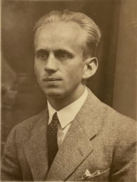 JUDr. Vojtech Okrucký in young age 