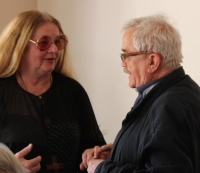 Přátelé Jany Wienerové biskupka Jana Šilerová a farář Církve československé husitské Ervín Kukuczka