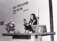 Kněžské svěcení Jany Wienerové, 1976