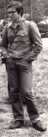 Pamětník v Krkonoších 1970