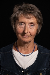 Jarmila Poláková, natáčení pro Paměť národa, srpen 2022