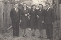 Anežka´s mother´s siblings, 1950s 