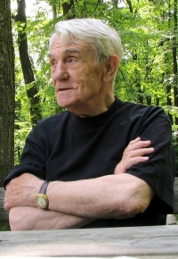 A friend of the witness, poet Zdeněk Svoboda