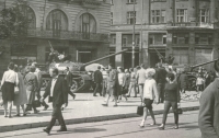 Václavské náměstí 21. srpen 1968