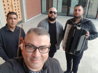 Jan Kandráč (vpředu) s kolegy z Gipsy Mercedes