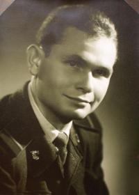 Karol Žižkovský during his military service (1957 to 1959)