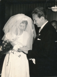 Kristián a Věra Topičovi, 1960