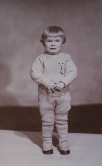 Karol Žižkovský as a child
