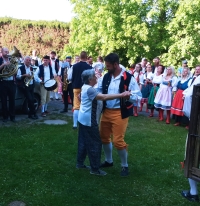 Karolina Remiášová na chotěšovských slavnostech