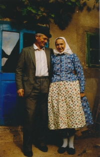 Helena Pelnářová spolu se svým manželem, současná fotografie, cca 2015