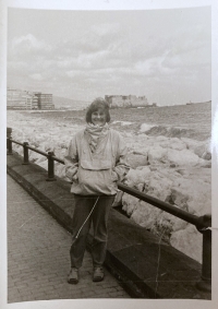 Pavla Jazairiová v Palermu v 80. letech