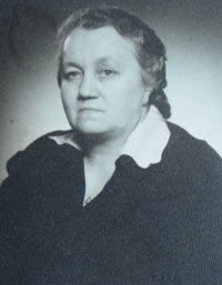 Grandmother Marie Alšerová, 1953