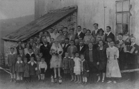 Svatba rodičů na Rýžovně roku 1928