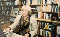 Pavla Jazairiová at the launch of her book in the 90s
