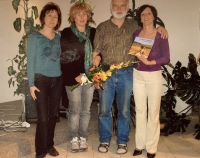 Pavla Jazairiová s Jiřím Hůlou v roce 2005
