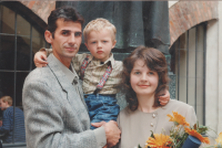 Promoce druhé dcery na UK Praha