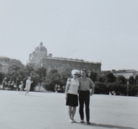 S manželem Jaroslavem, 60. léta 20. století