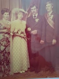 Svatba rodičů, 1979