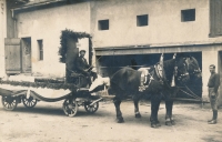 Otevření sokolovny na rodinném statku v Modřanech, 1921