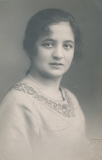 Her mother Marta, 1924