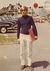 Jakub Ruml v Plzni roku 1970