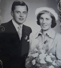 Svatební foto, 1951