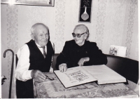 Staříčci Antonín a Kristýna Trlicovi, diamantová svatba