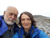 Marie Klimešová s manželem Stanislavem, Irsko 2018