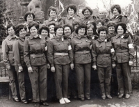 Red Cross group led by Milan Jindrák, Spálené Poříčí, 1977