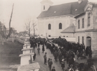 Vojenský pohřeb Antonína Poláška