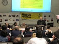 Proslov u Amnesty International v Leidenu o porušování lidských práv v Ázerbájdžánu, 1. březen 2018