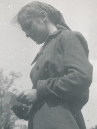 Jana Zachová in the 1950s