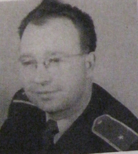 František Horák in a photo from his youth in a service uniform 5
