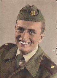 Jaroslav Spurný na vojně